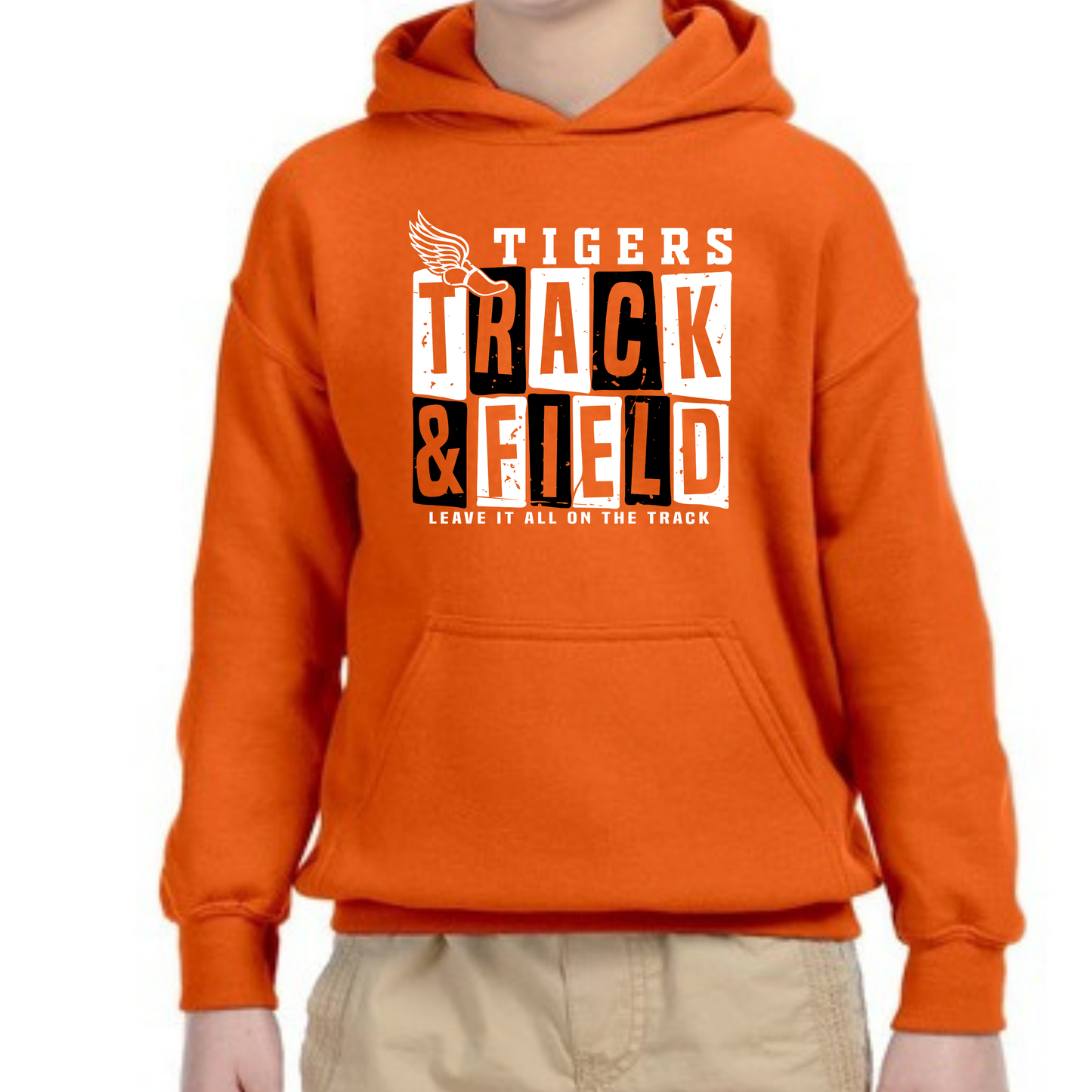 Youth Tigers Track Hoodie