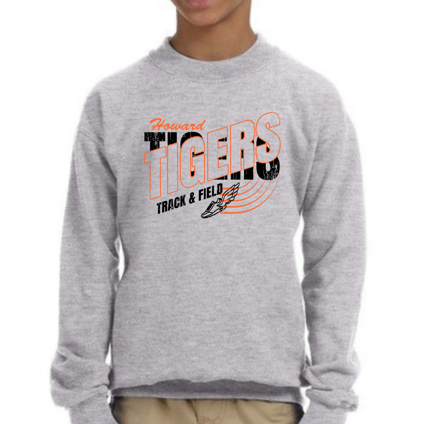 Youth Howard Tigers Track Sweatshirt