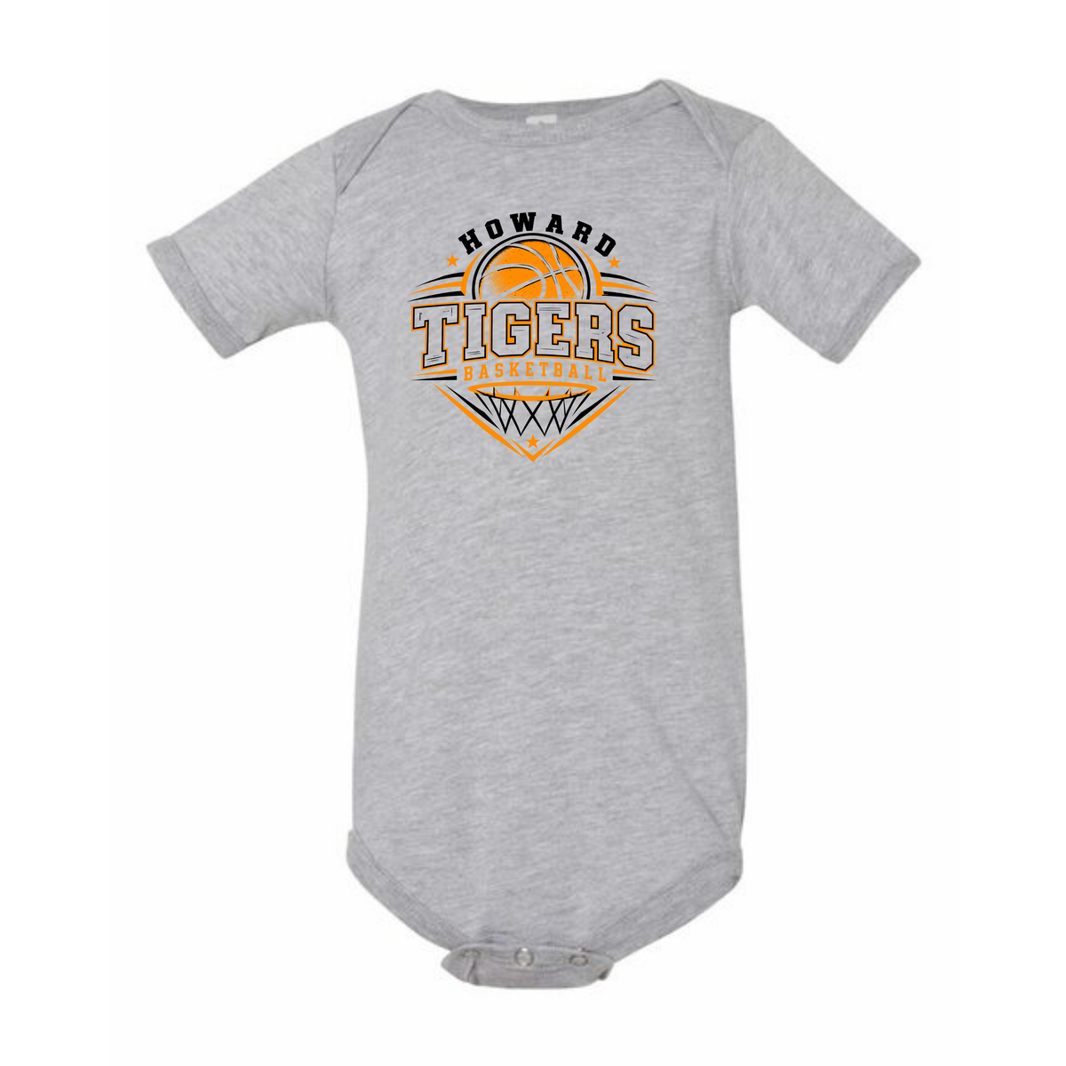 Infant Howard Basketball Onesie (Bella Canvas)
