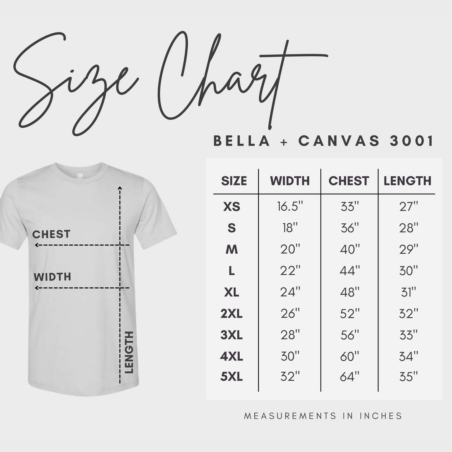 Adult Short Sleeve (Bella Canvas)