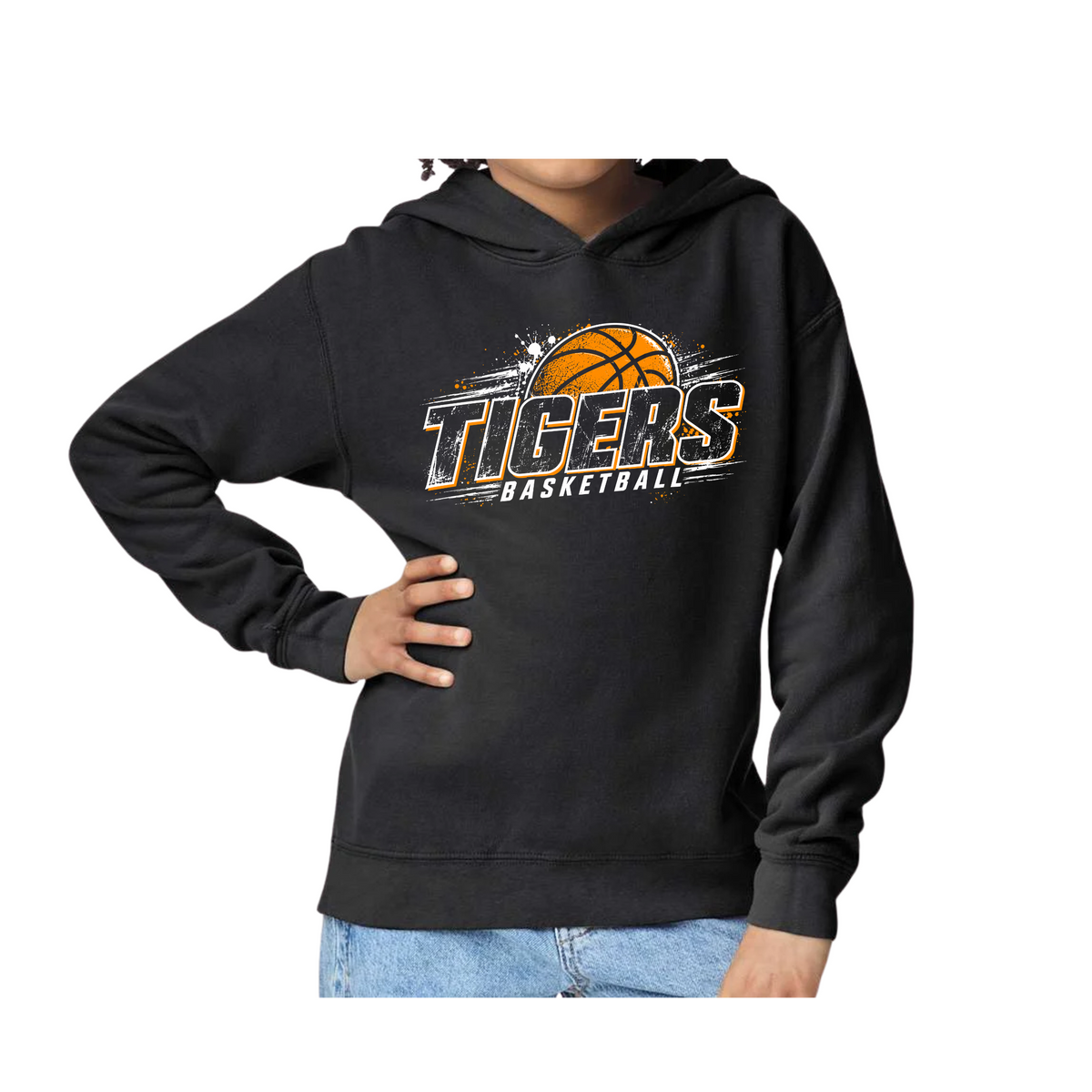 Youth Tigers Hoodie (Comfort Colors)