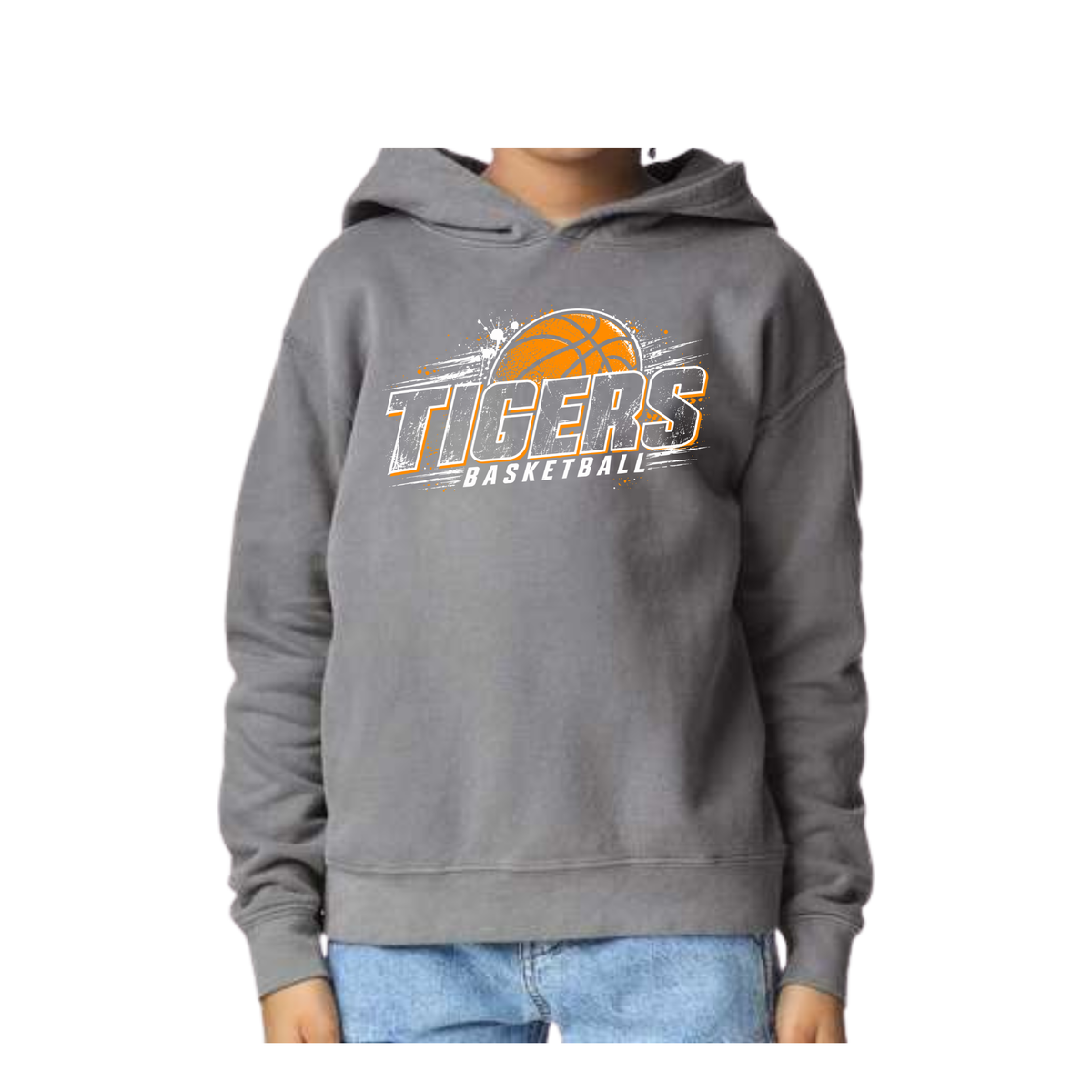 Youth Tigers Hoodie (Comfort Colors)