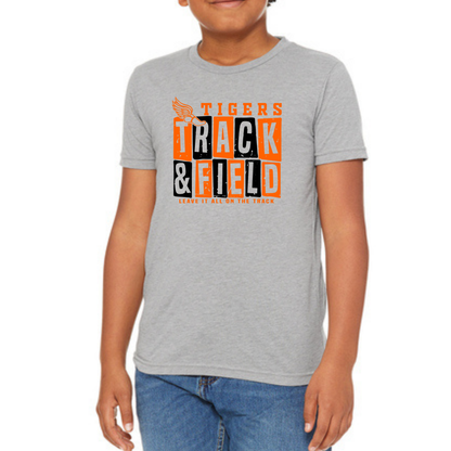 Youth Tigers Track Tee (Bella Canvas)