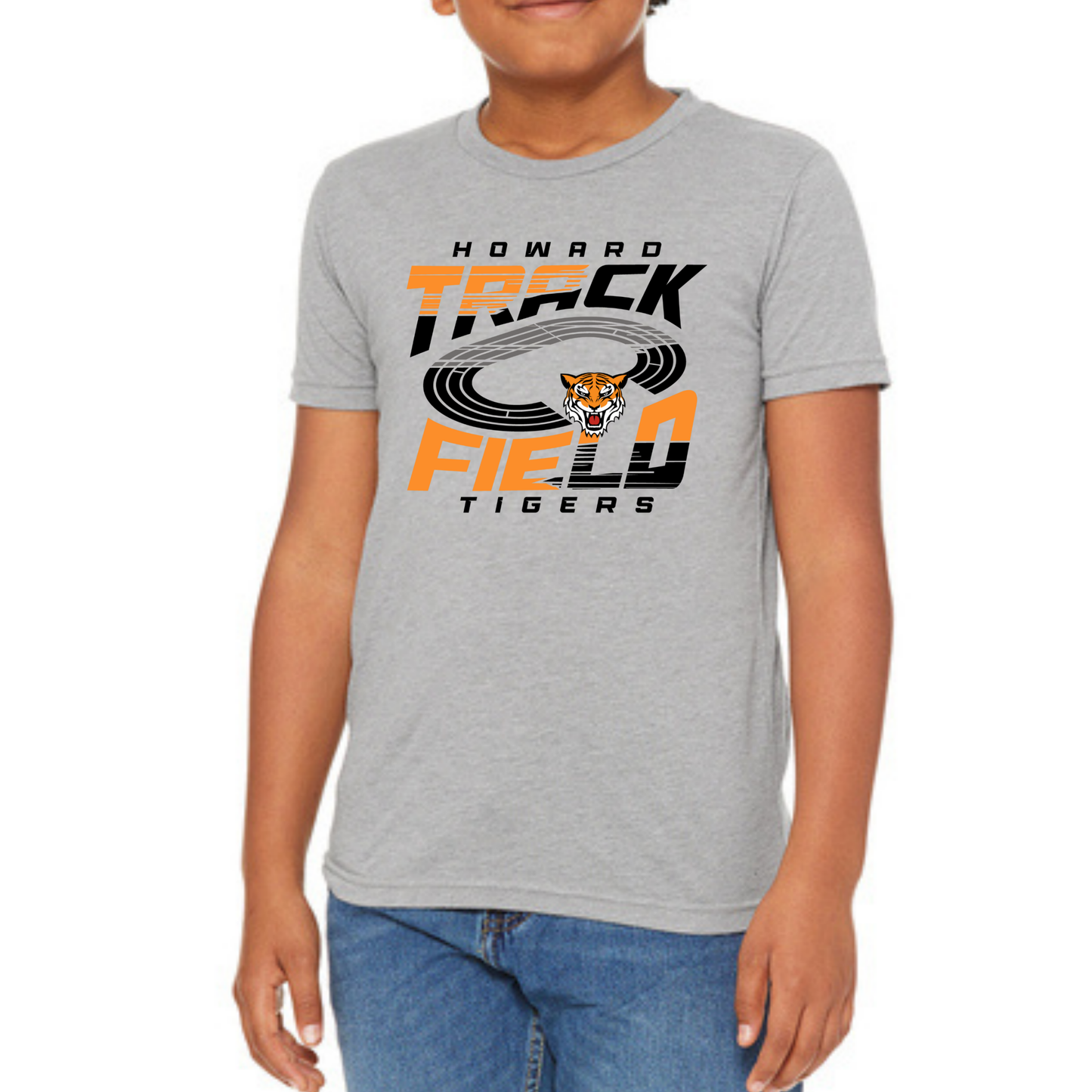Youth Track & Field Tee (Bella Canvas)