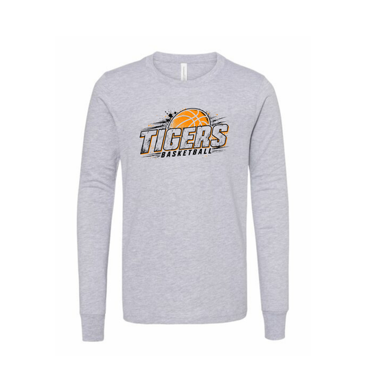 Youth Tigers Long Sleeve (Bella Canvas)