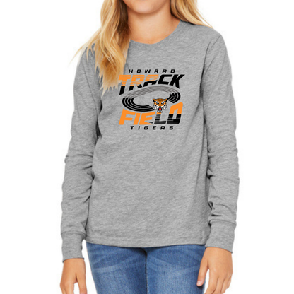 Youth Track & Field Long Sleeve (Bella Canvas)