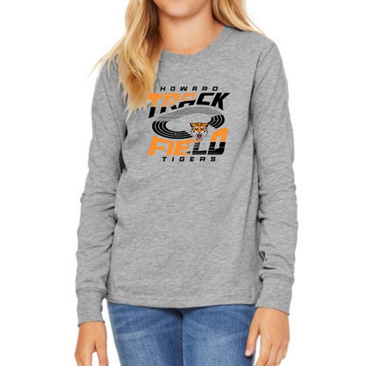 Youth Track & Field Long Sleeve (Bella Canvas)