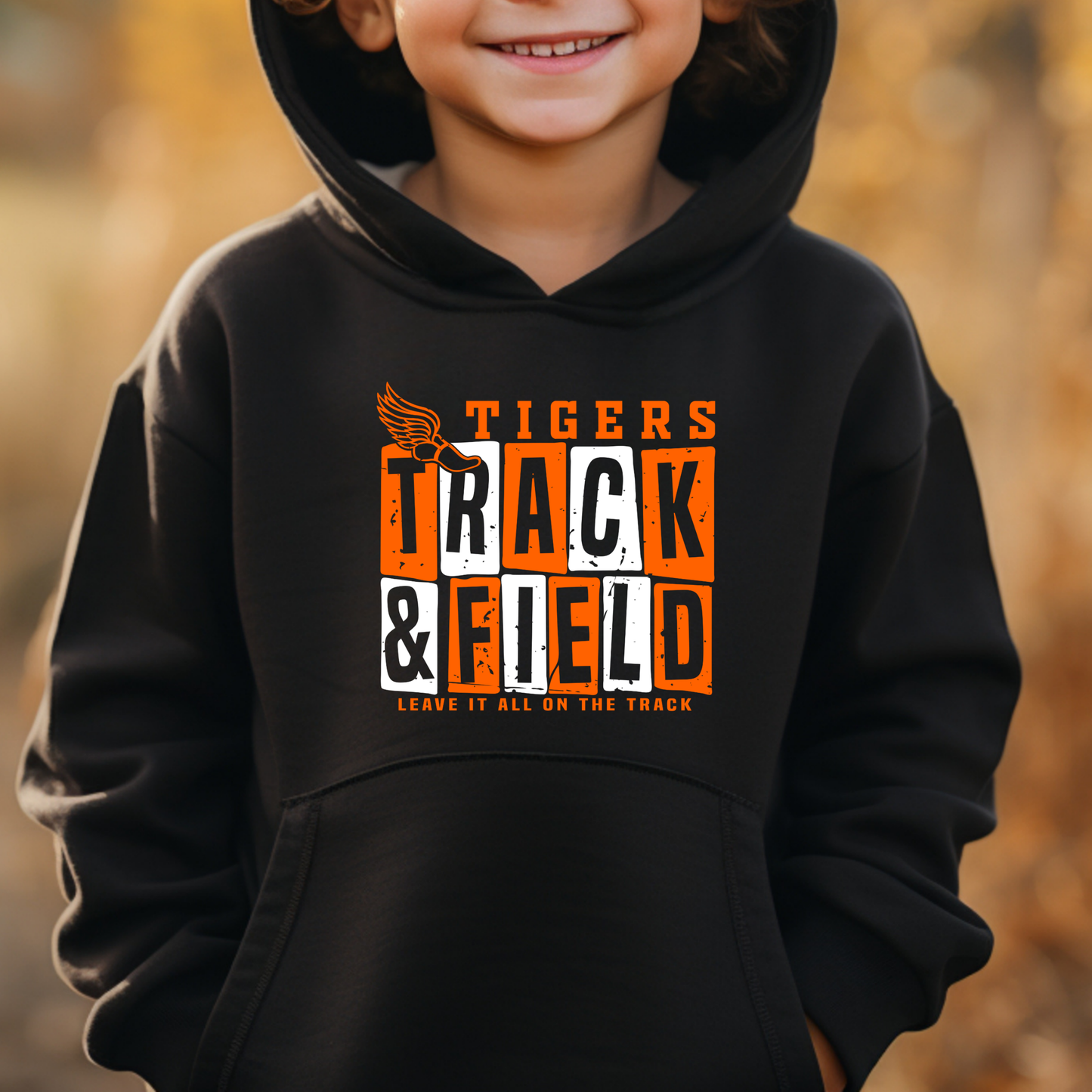 Youth Tigers Track Hoodie