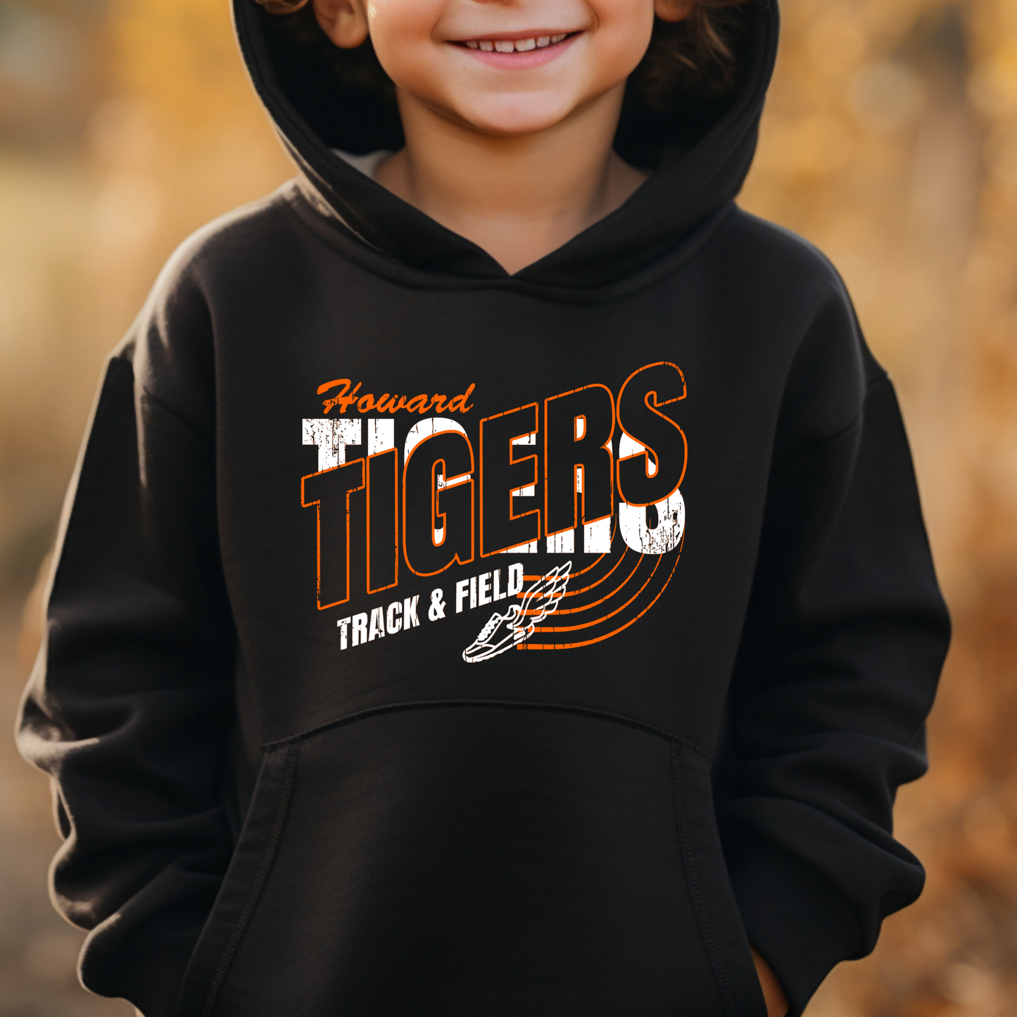 Youth Howard Tigers Track Hoodie