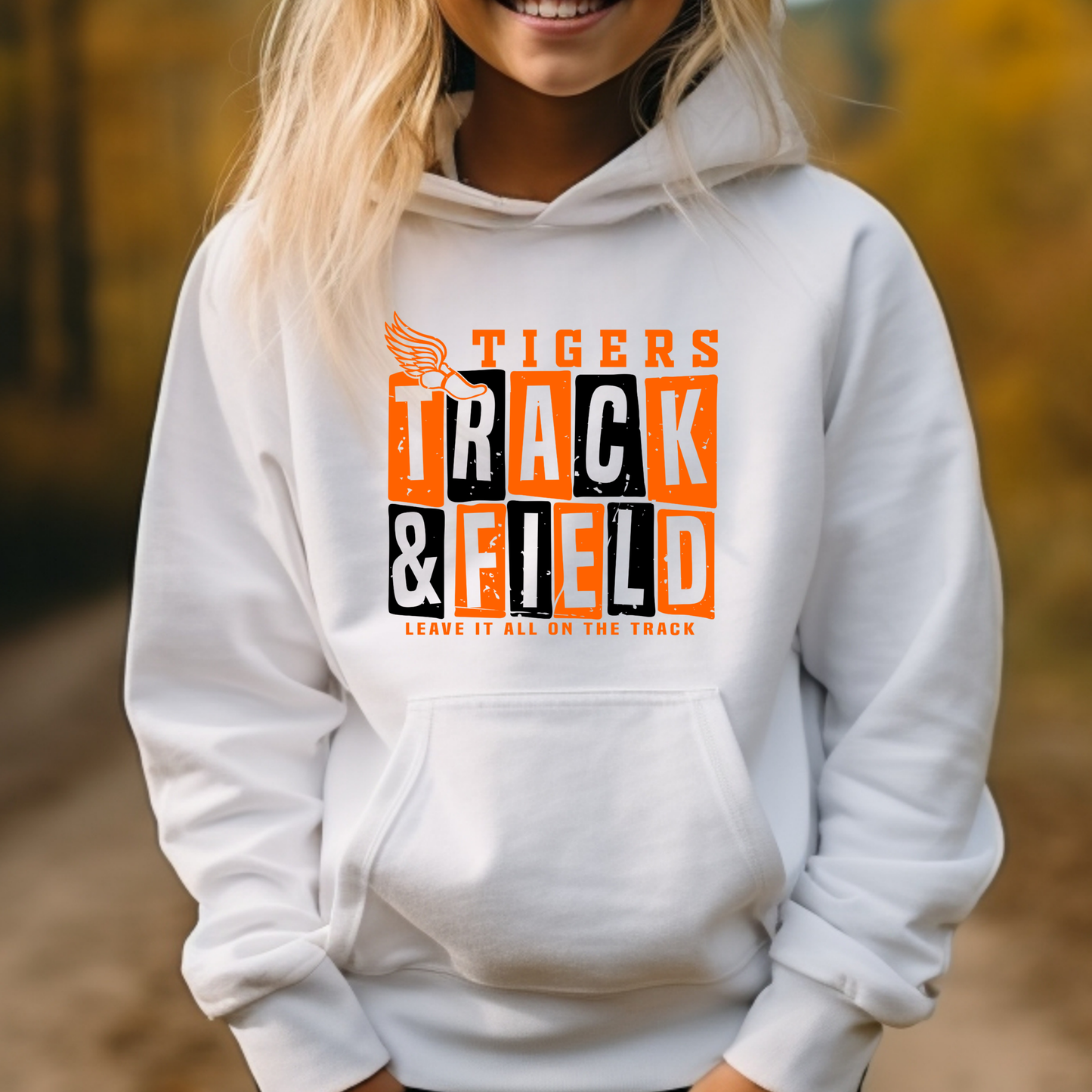 Youth Tigers Track Hoodie