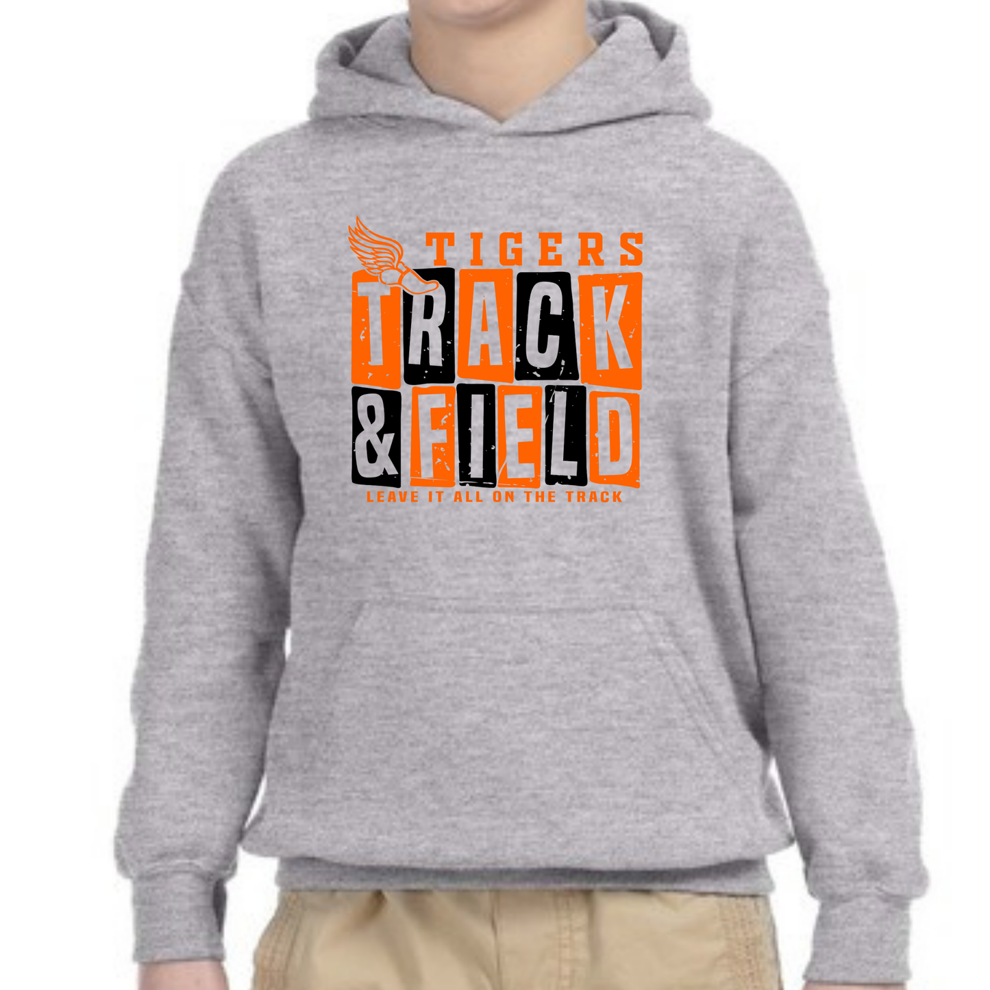 Youth Tigers Track Hoodie