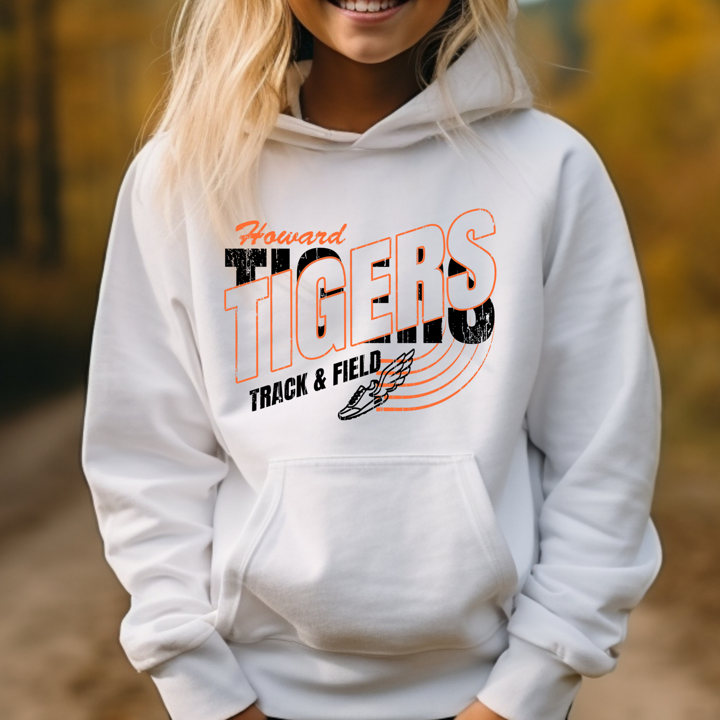 Youth Howard Tigers Track Hoodie