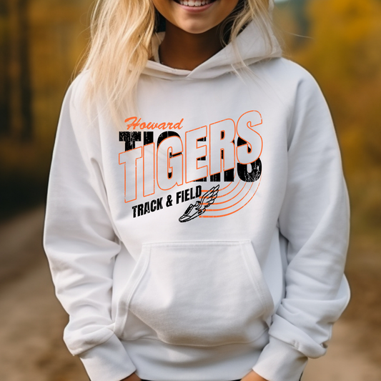 Youth Howard Tigers Track Hoodie