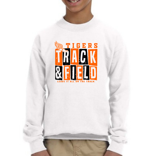 Youth Tigers Track Sweatshirt