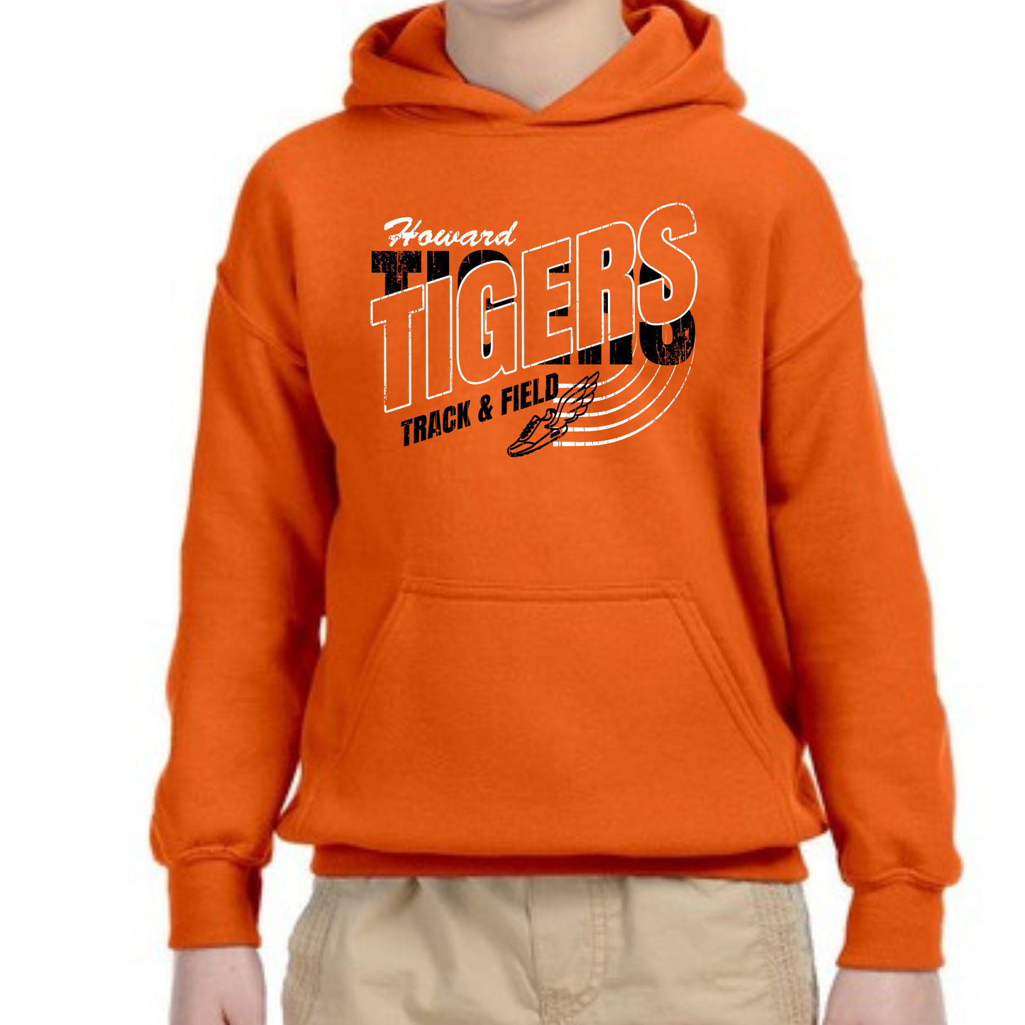 Youth Howard Tigers Track Hoodie