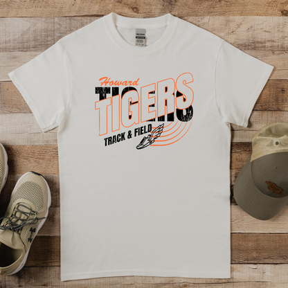 Howard Tigers Track Tee (Gildan)