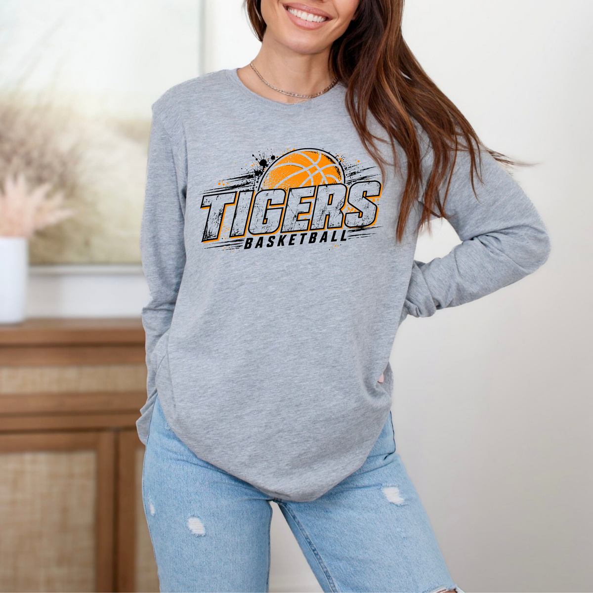 Tigers Long Sleeve (Bella Canvas)