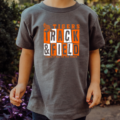 Youth Tigers Track Tee (Bella Canvas)