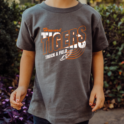 Youth Howard Tigers Track Tee (Bella Canvas)