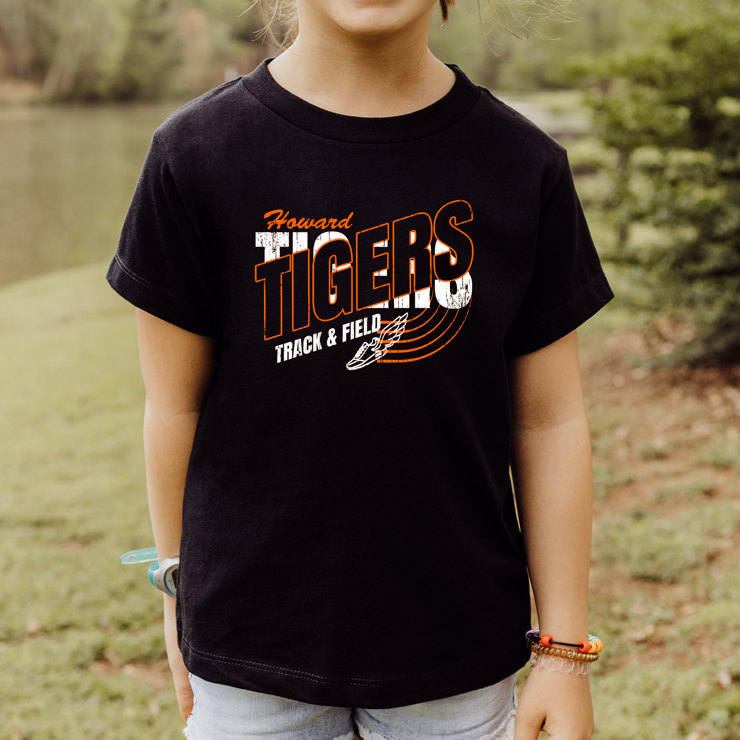 Youth Howard Tigers Track Tee (Bella Canvas)