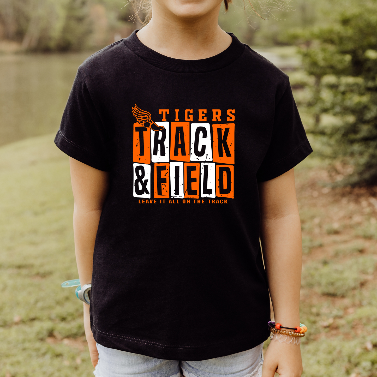 Youth Tigers Track Tee (Bella Canvas)