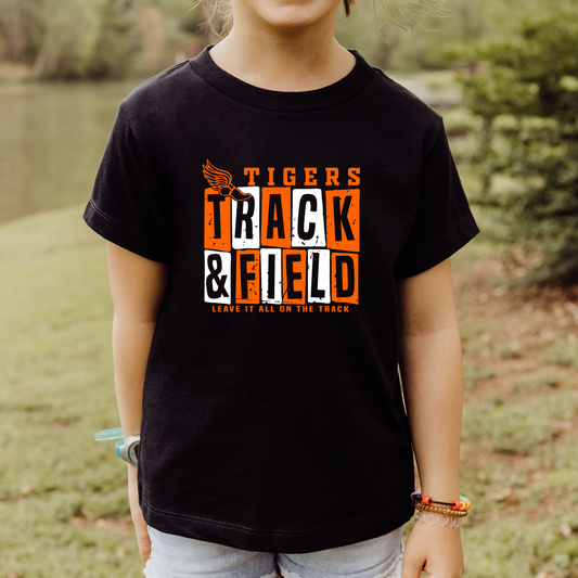 Youth Tigers Track Tee (Bella Canvas)