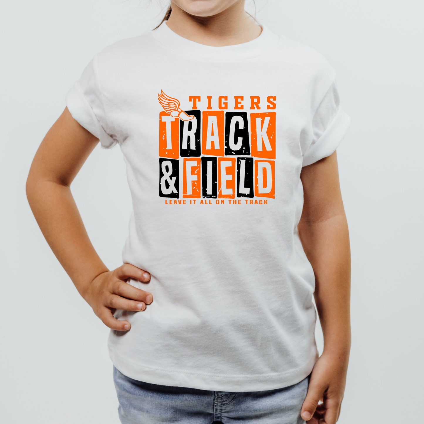Youth Tigers Track Tee (Bella Canvas)