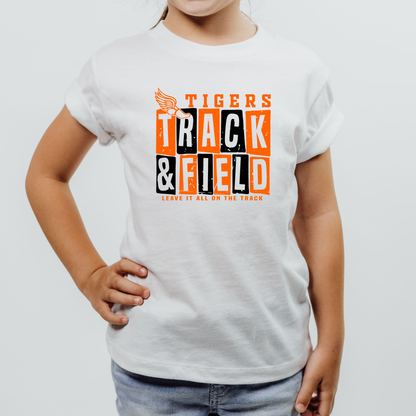 Youth Tigers Track Tee (Bella Canvas)