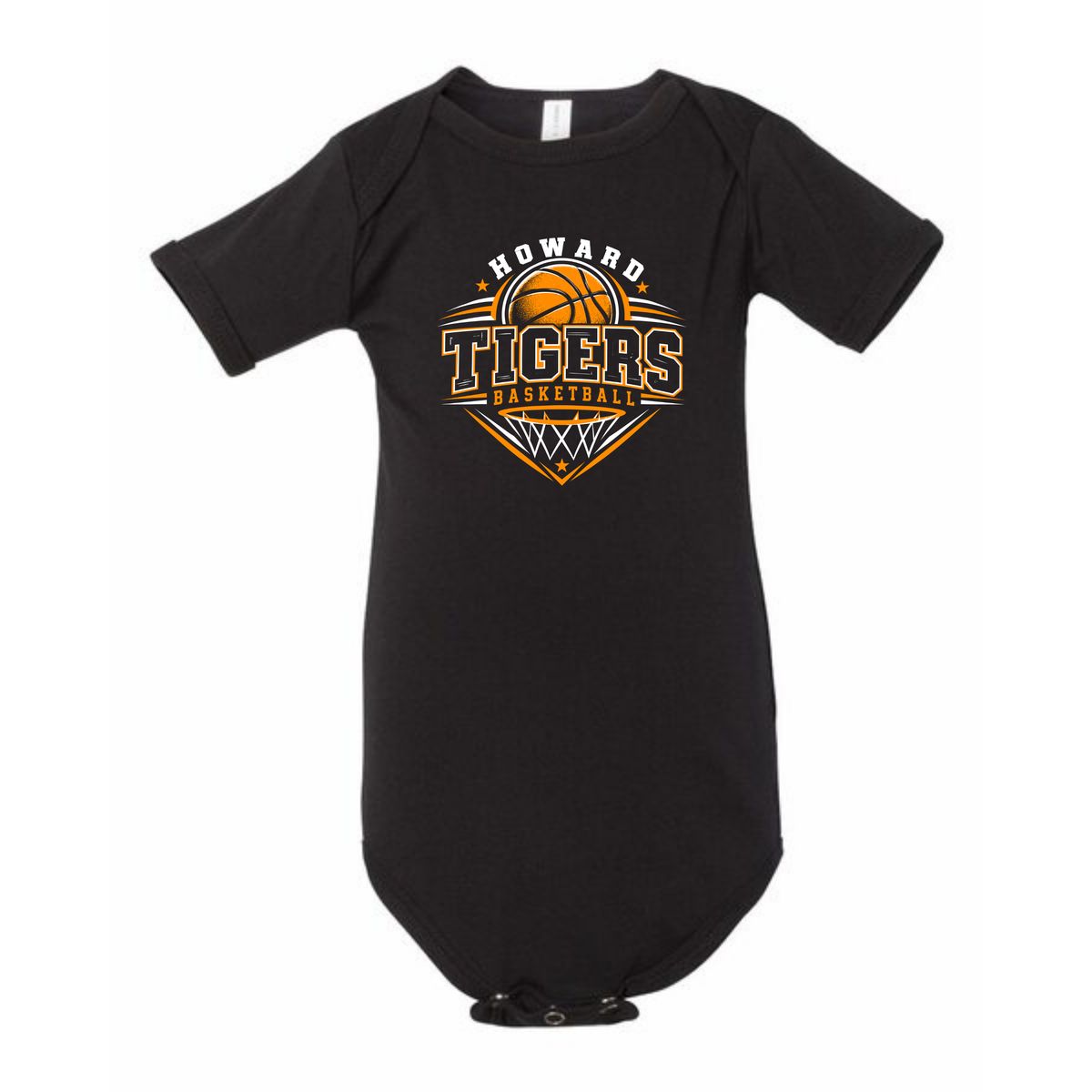 Infant Howard Basketball Onesie (Bella Canvas)