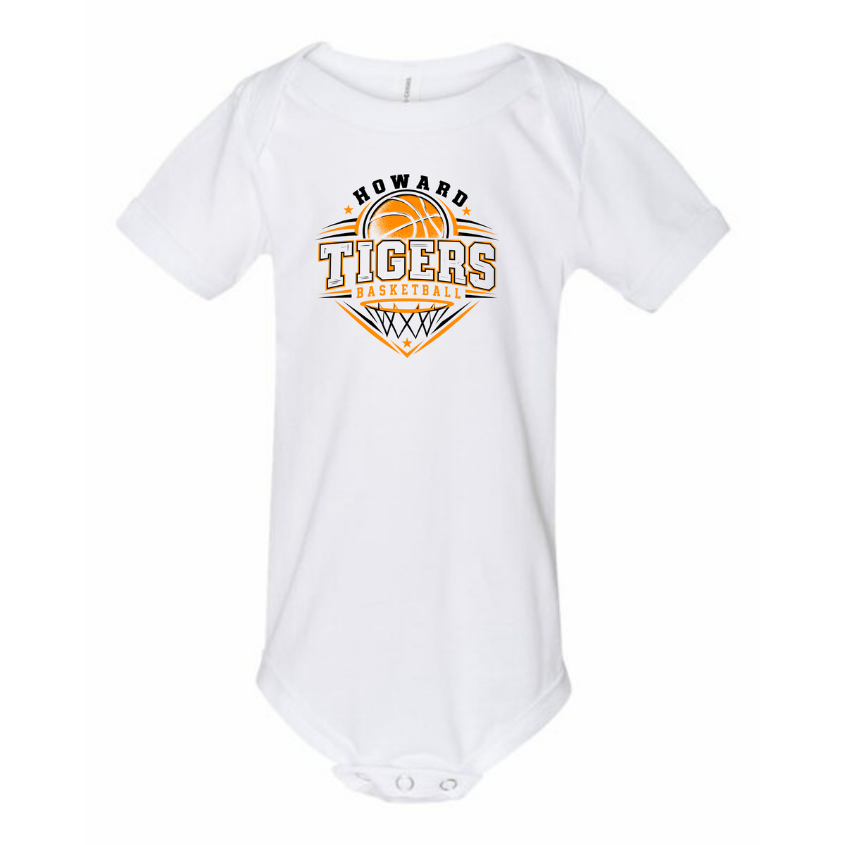Infant Howard Basketball Onesie (Bella Canvas)