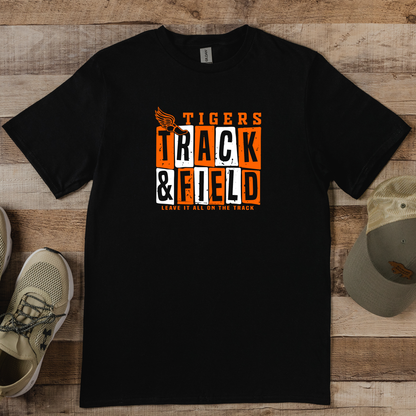Tigers Track Tee (Gildan)