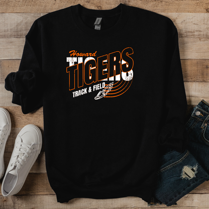 Howard Tigers Track Gildan Sweatshirt