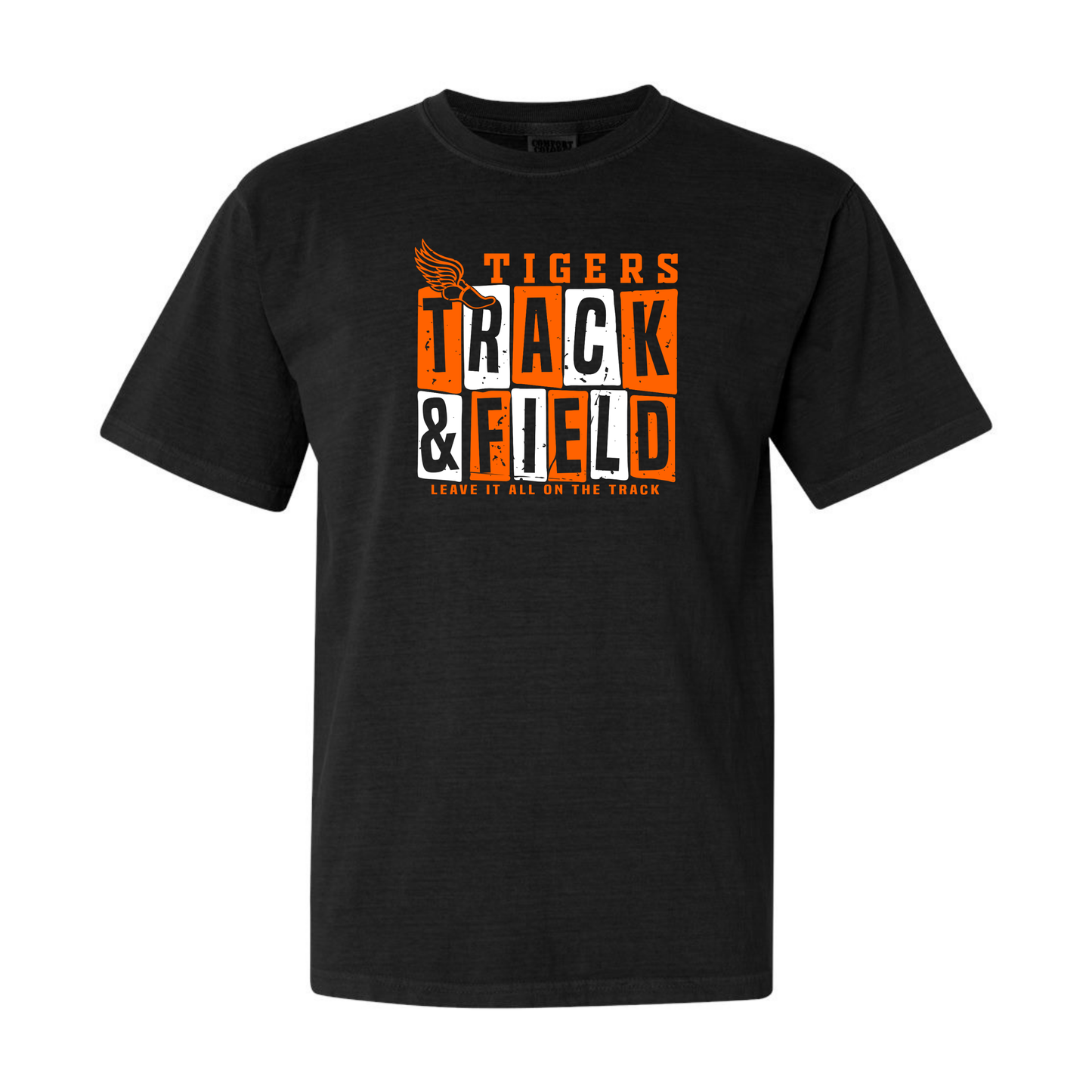 Tigers Track Tee (Comfort Colors)