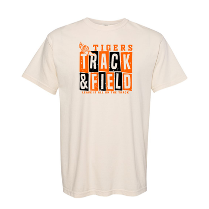 Tigers Track Tee (Comfort Colors)
