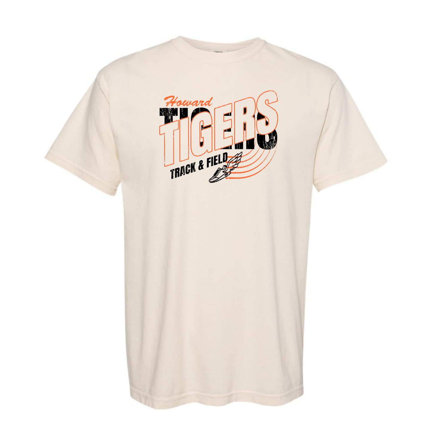Howard Tigers Track Tee (Comfort Colors)