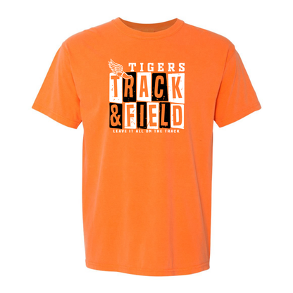 Tigers Track Tee (Comfort Colors)