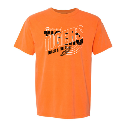 Howard Tigers Track Tee (Comfort Colors)