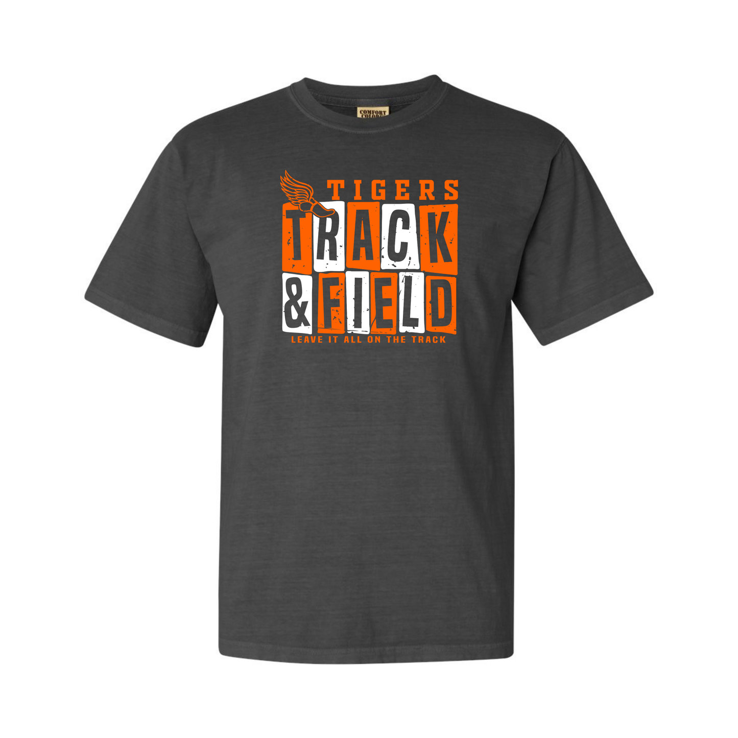 Tigers Track Tee (Comfort Colors)
