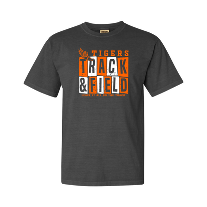 Tigers Track Tee (Comfort Colors)