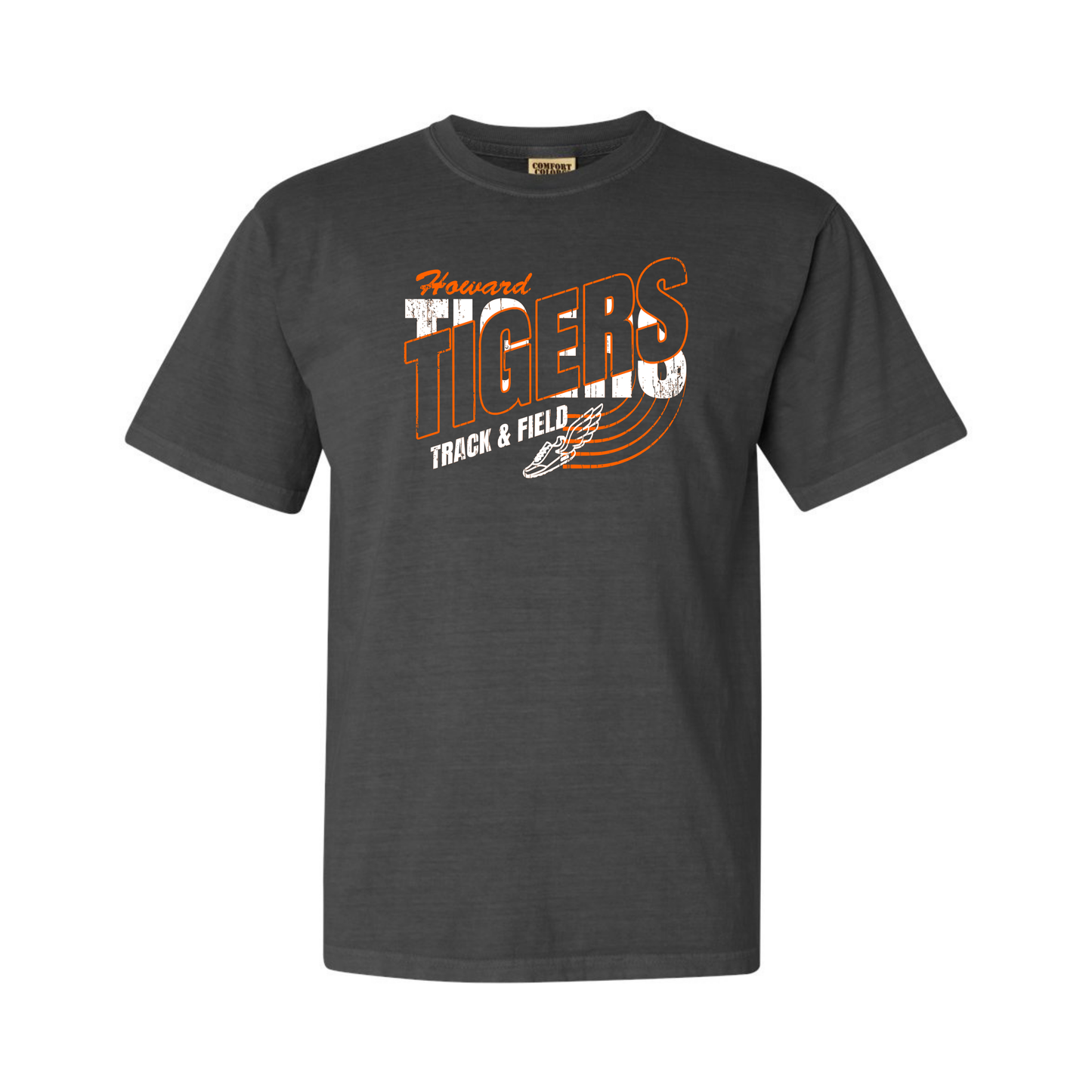 Howard Tigers Track Tee (Comfort Colors)