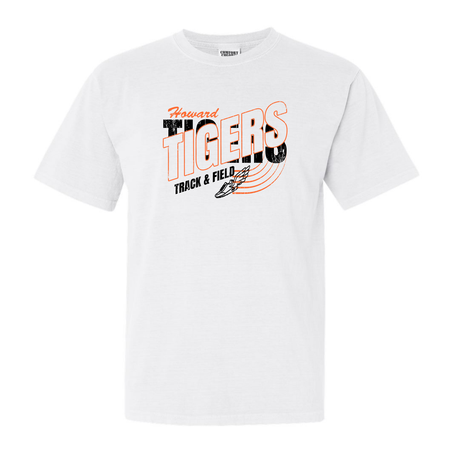 Howard Tigers Track Tee (Comfort Colors)