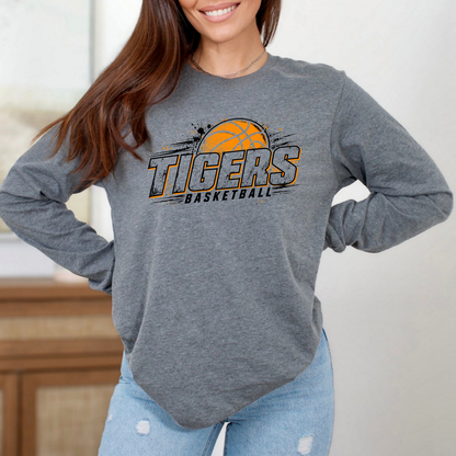 Tigers Long Sleeve (Bella Canvas)