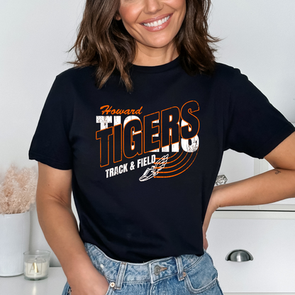Howard Tigers Track Tee (Gildan)
