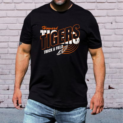 Howard Tigers Track Tee (Gildan)