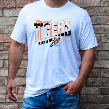 Howard Tigers Track Tee (Gildan)