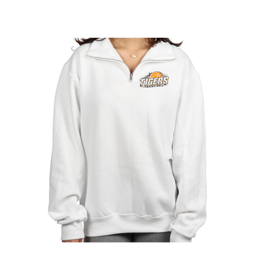 Tigers Adult 1/4 Zip Sweatshirt