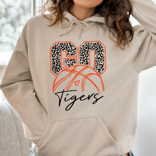 Go Tigers Adult Hoodie (Gildan)