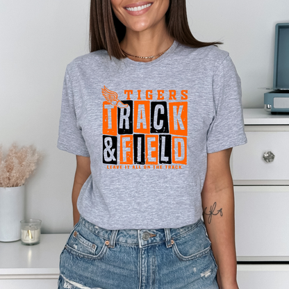 Tigers Track Tee (Gildan)