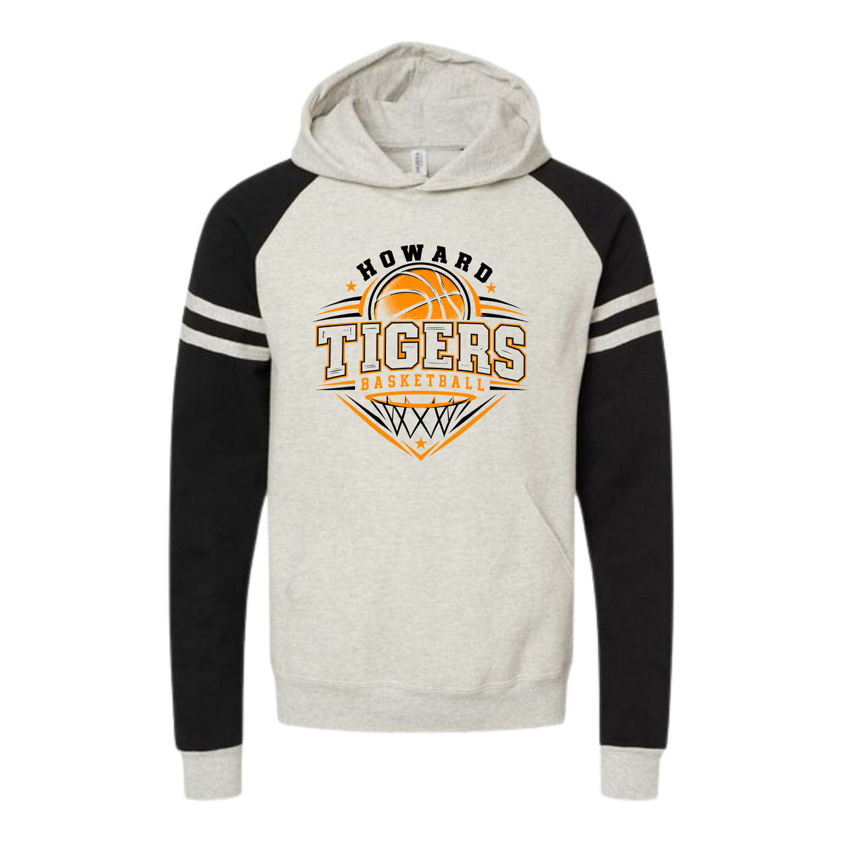 Striped Howard Adult Hoodie