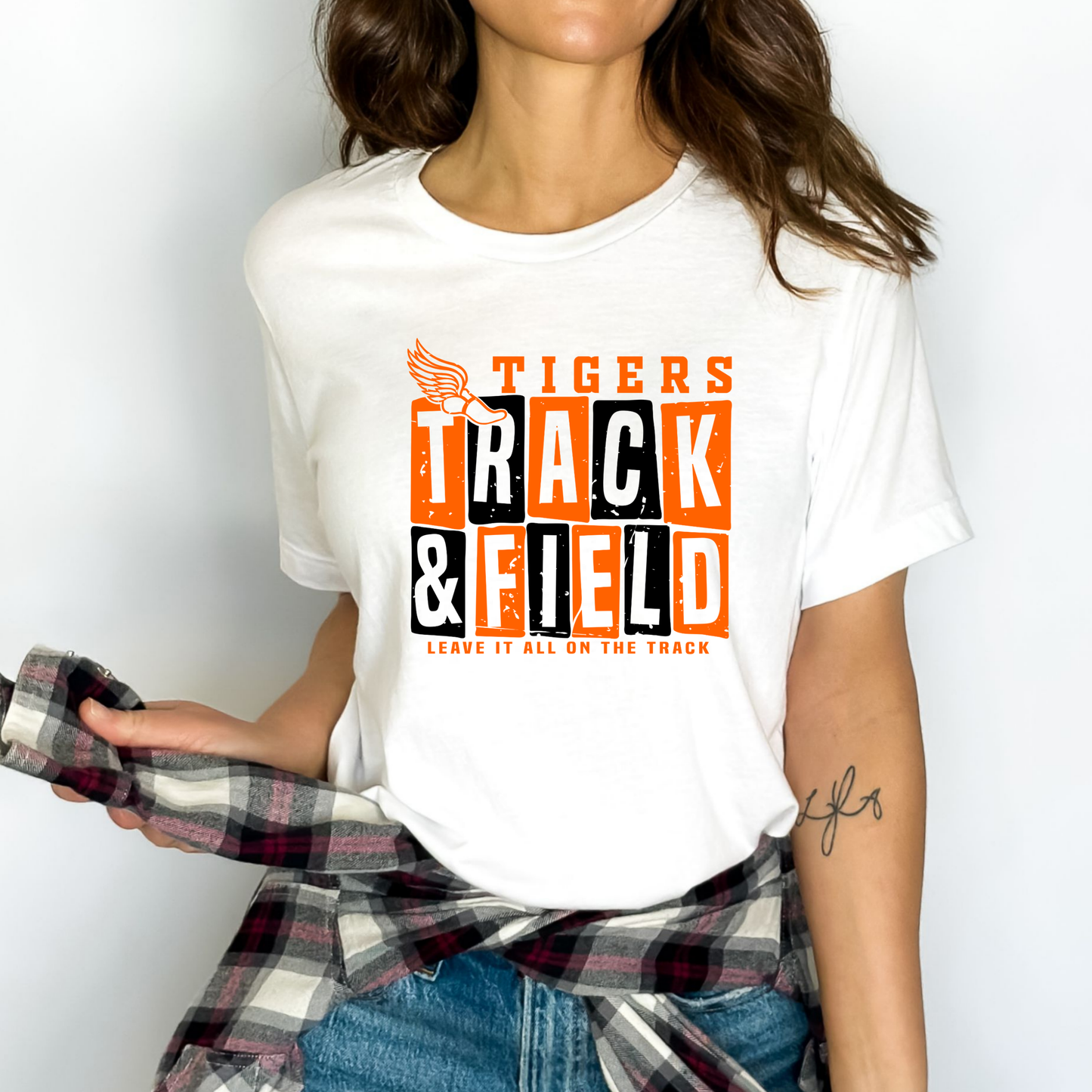 Tigers Track Tee (Gildan)